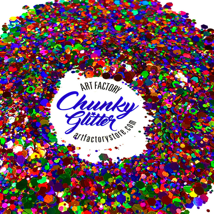 Loose Chunky Glitter - Rainbow Pride • Art Factory