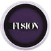 Purple body paint container with 'Fusion Body Art' logo on a white background
