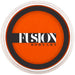 Prime-Orange-Zest face paint by fusion in a round plastic container