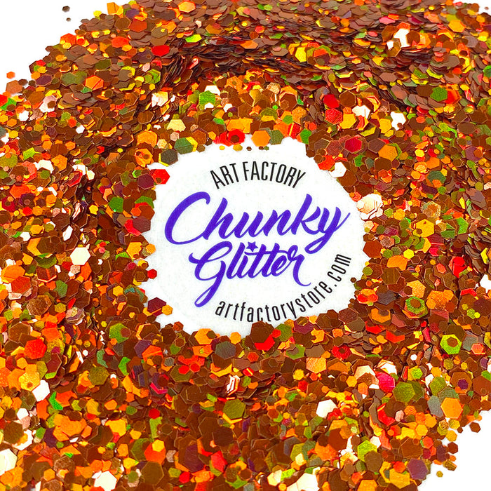 Loose Chunky Glitter - Pumpkin Spice • Art Factory