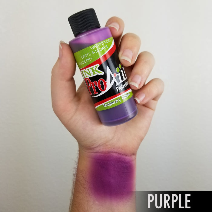 Purple ProAiir INK Alcohol Based Airbrush Body Paint  2oz
