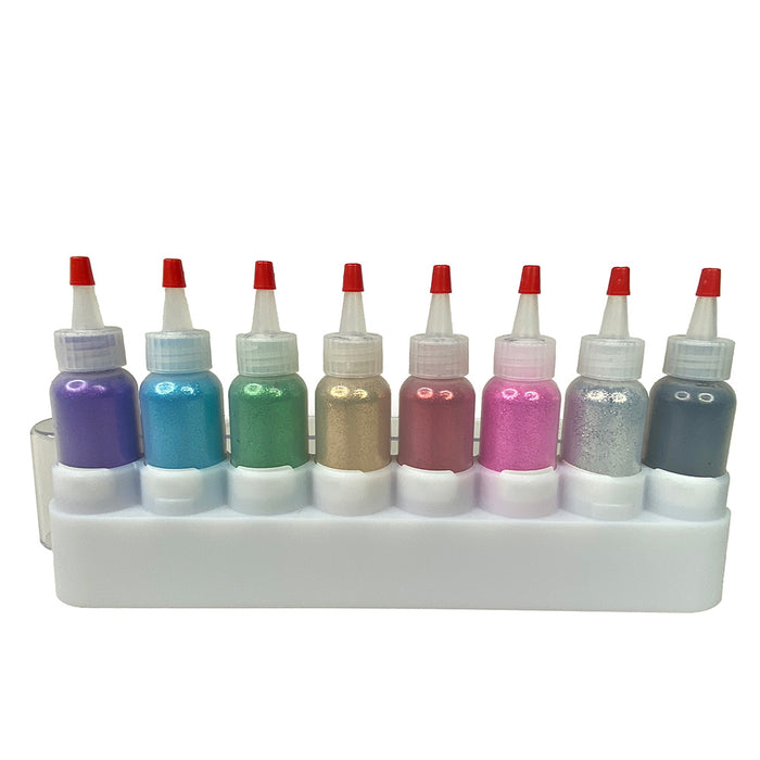 Rainbow Jewel Body Glitter Set - 8 x 1 oz Bottles In A Case