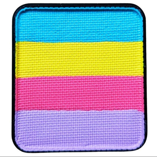 Rainbow Legend EasyLoad rainbow cake face paint, lid open