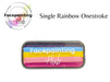 rainbow color one stroke by face painting hub