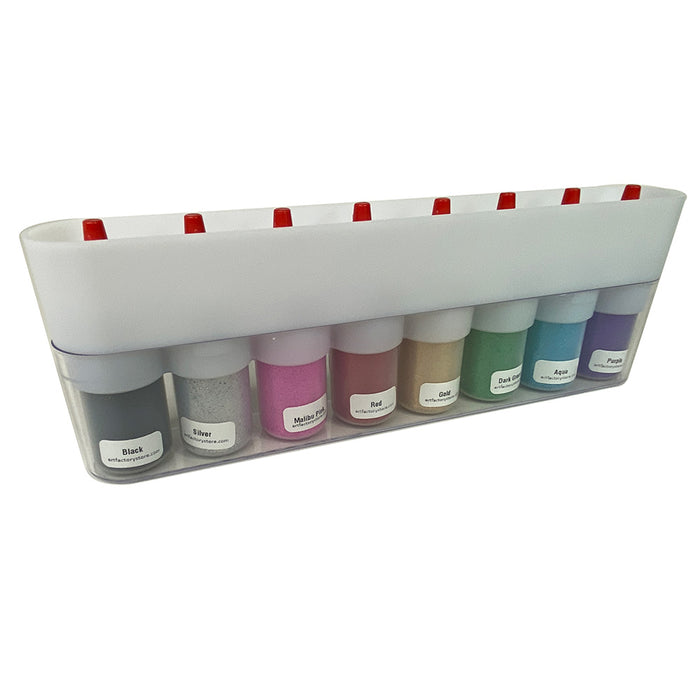 Rainbow Jewel Body Glitter Set - 8 x 1 oz Bottles In A Case