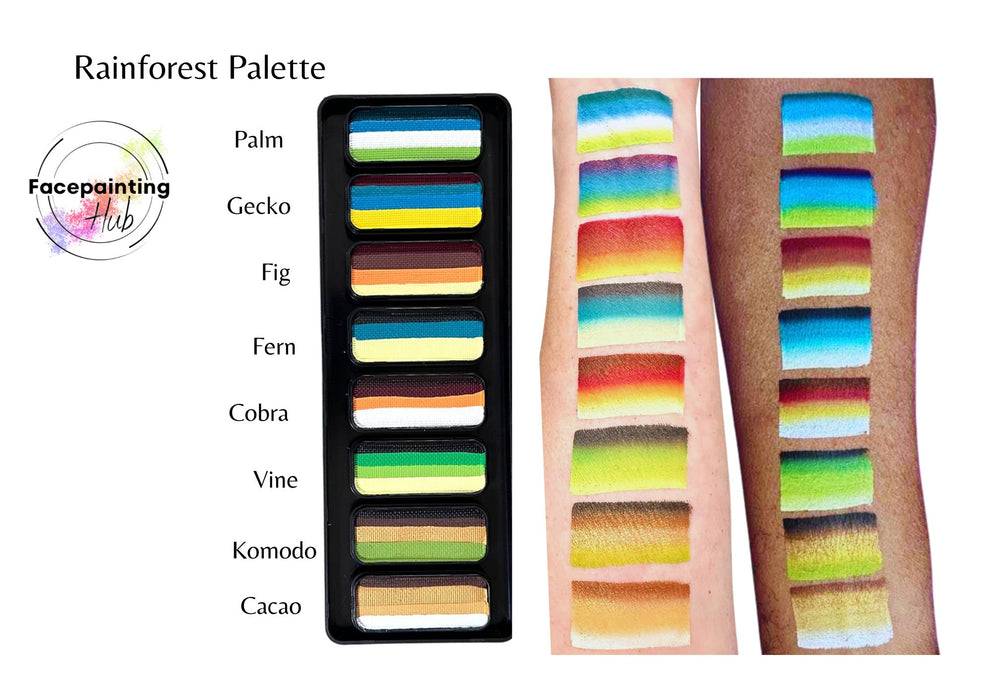 Face Painting Hub - Rainforest Palette