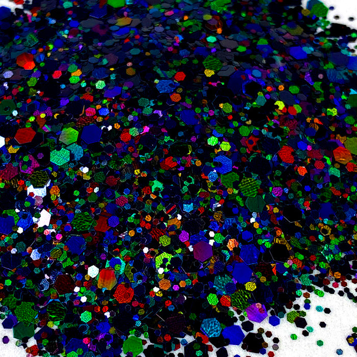 Loose Chunky Glitter - Raven • Art Factory