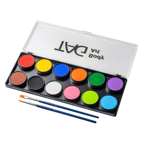 Tag Face Paint Regular 12 Color Palette - 10gr  Each