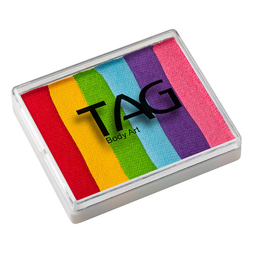 Tag Face Paint Split Cake - Regular Rainbow 50gr