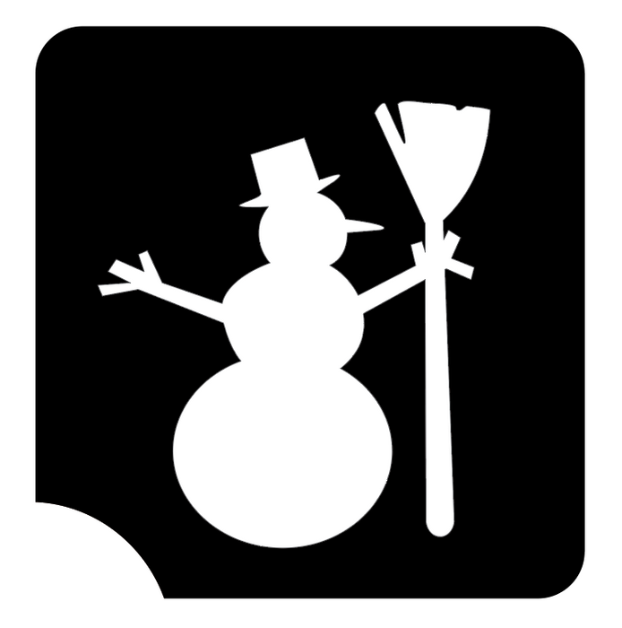 804Y Snowman With Broom- Set of 5