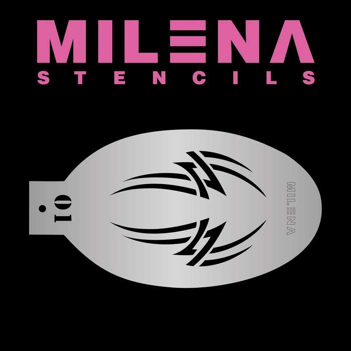 Milena Stencil - Tribal Accent