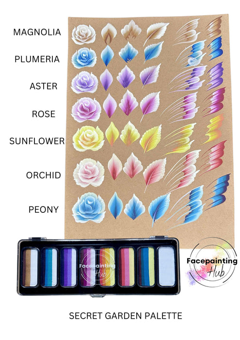 Face Painting Hub - Secret Garden Palette