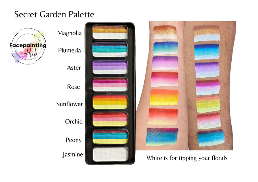 Face Painting Hub - Secret Garden Palette