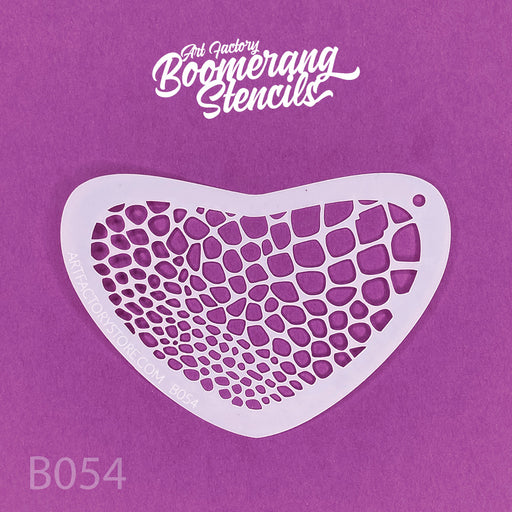 Animal print stencil 