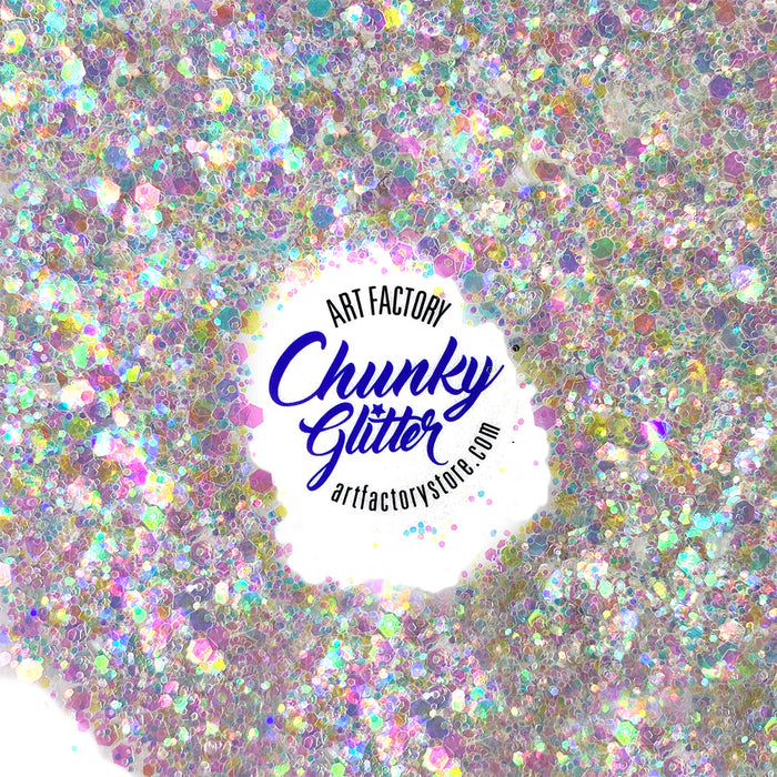 Loose Chunky Glitter - Snowflake • Art Factory