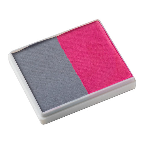 Tag face Paint Split Cake - Soft Grey & Rose Pink