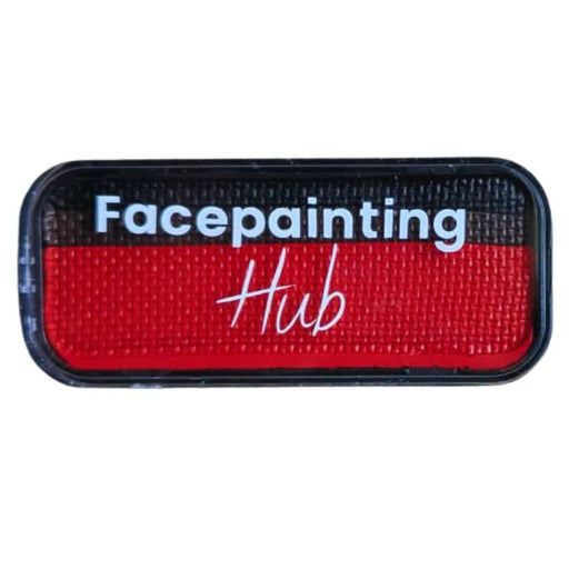 Spider Red onestroke face paint pan with lid