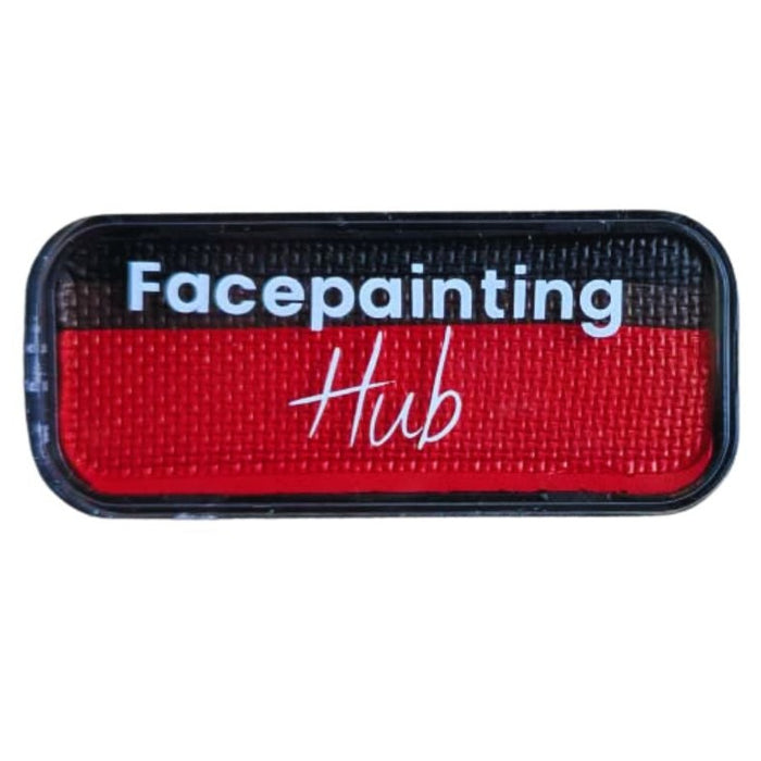Spider Red onestroke face paint pan with lid