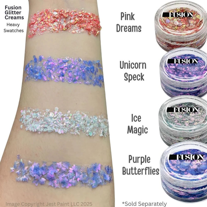 Fusion Body Art | Glitter Creams - Ice Magic 10ml