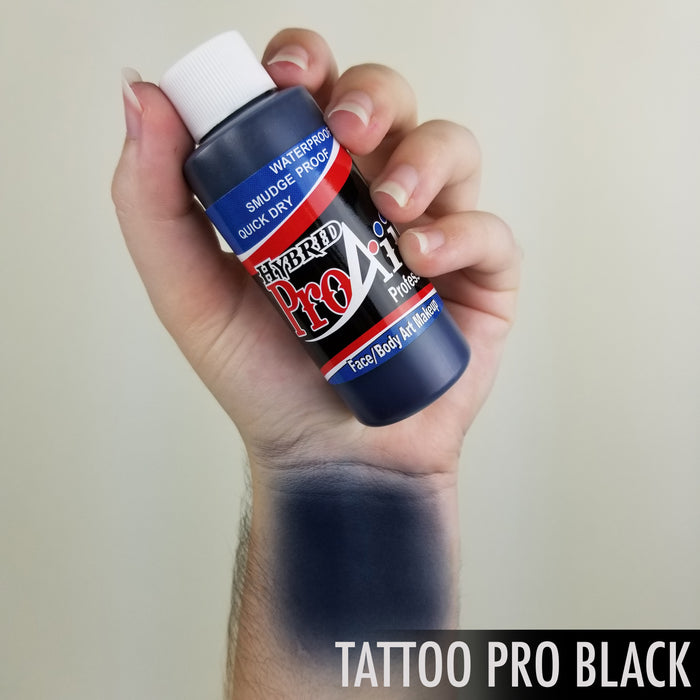 Tattoo Pro Black Hybrid Airbrush Makeup 2oz