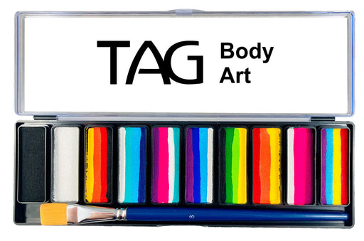 Tag Face Paint - One Stroke Palette 10x10g