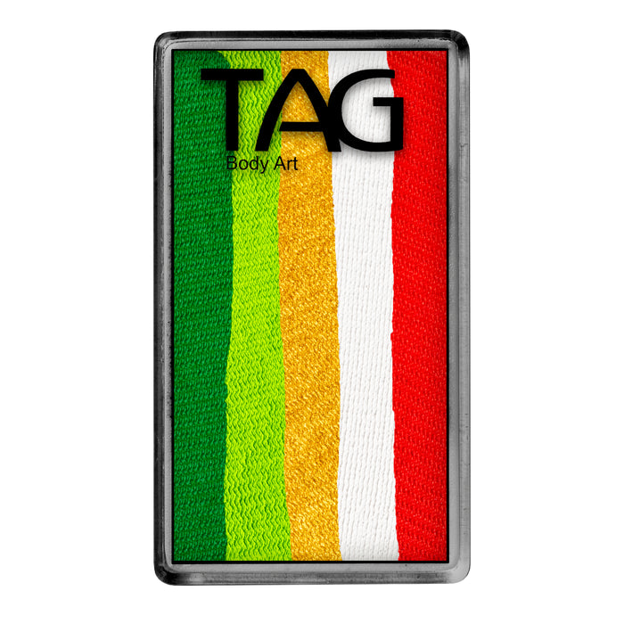 Tag Face Paint 1-stroke: Holly & Gold