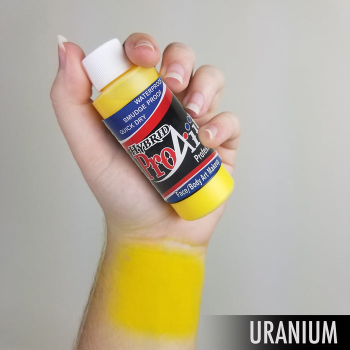 UV Uranium Yellow Hybrid Airbrush Makeup 2oz