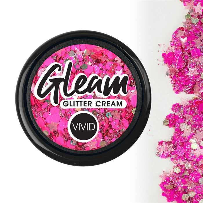 Vivid Gleam Glitter Cream - Watermelon 10gr (Supports Healing Smiles foundation)