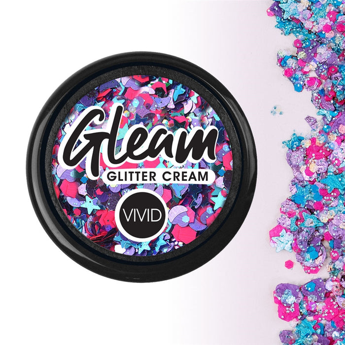 Vivid Gleam Glitter Cream - Blazin Unicorn 10gr