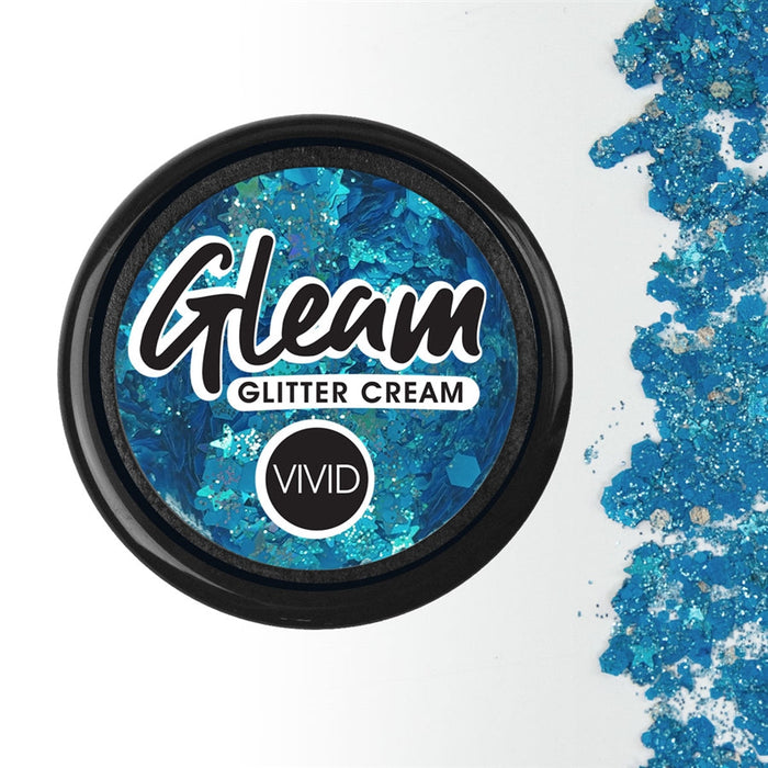 Vivid Gleam Glitter Cream - Sapphire Splendor 10gr