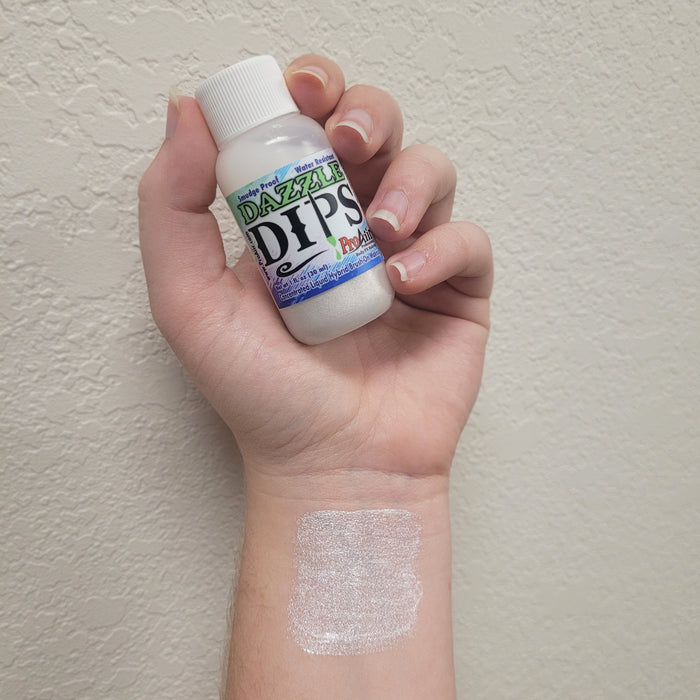 Dazzle White ProAiir DIPS Waterproof Face Paint 1oz