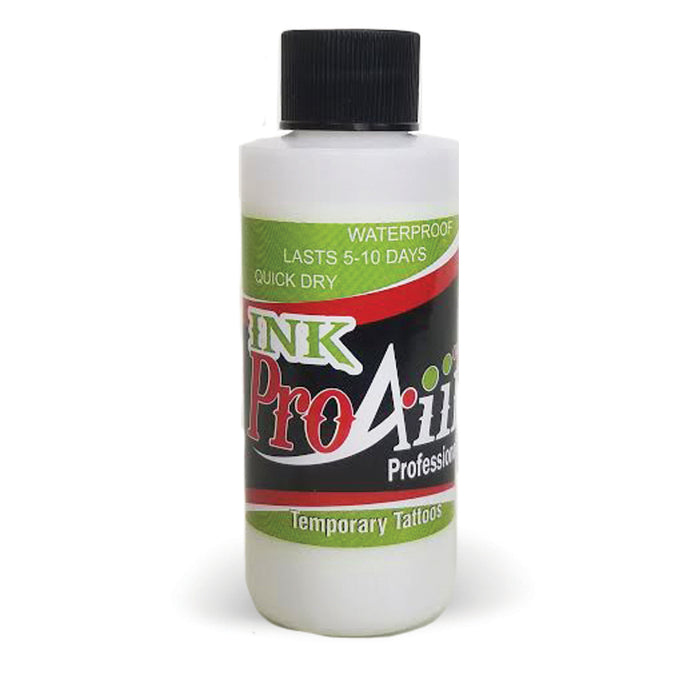 White ProAiir INK Alcohol Based Airbrush Body Paint  4oz