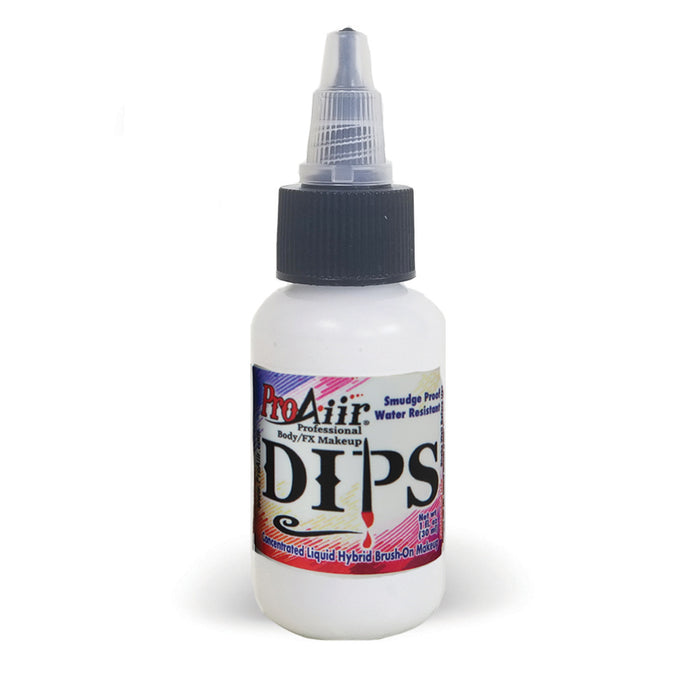 WHITE ProAiir DIPS Waterproof Face Paint 1oz