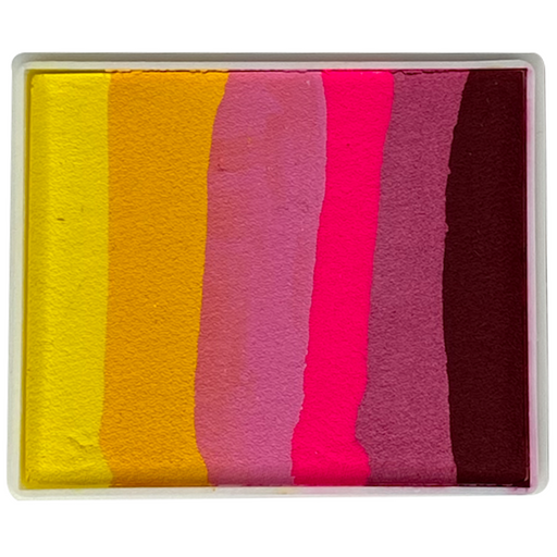Wild berry rainbow cake DFX Face paint