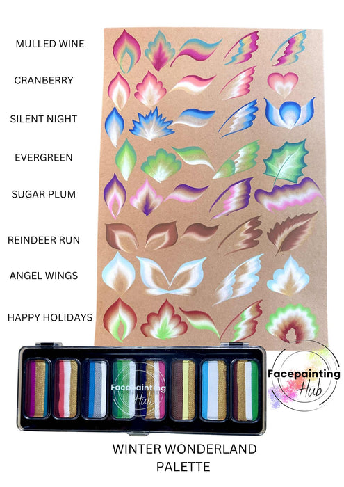 Face Painting Hub - Winter Wonderland Palette *Limited Edition*