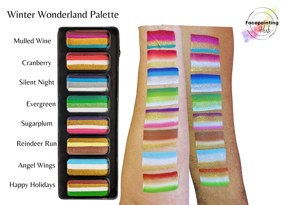 Face Painting Hub - Winter Wonderland Palette *Limited Edition*