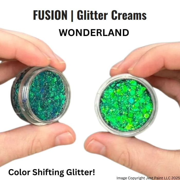 Fusion Body Art | Glitter Creams - Wonderland 10ml (Color Shifting)