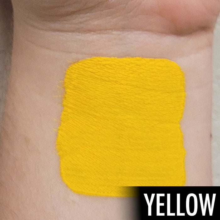 YELLOW ProAiir DIPS Waterproof Face Paint 1oz