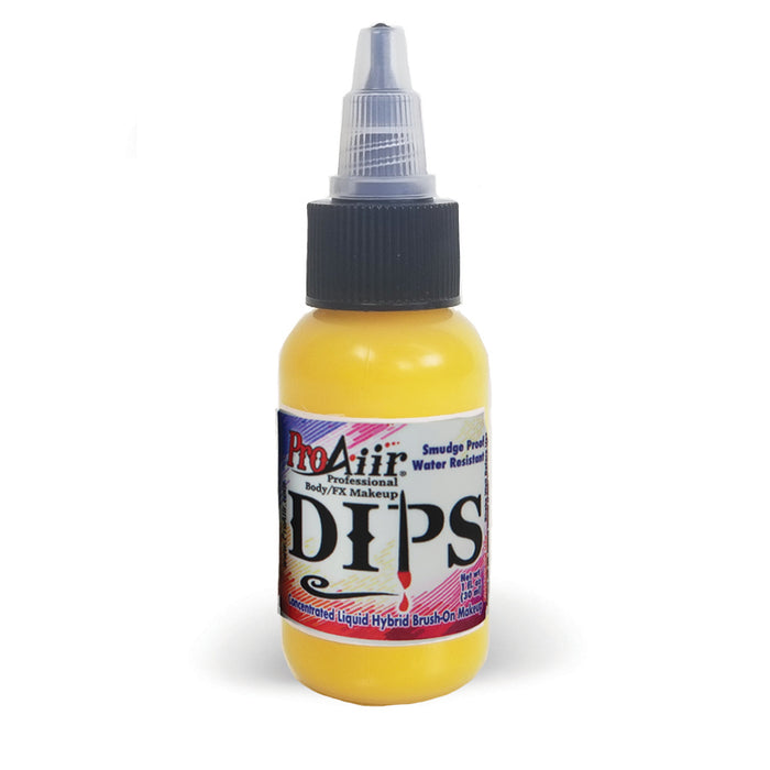 YELLOW ProAiir DIPS Waterproof Face Paint 1oz