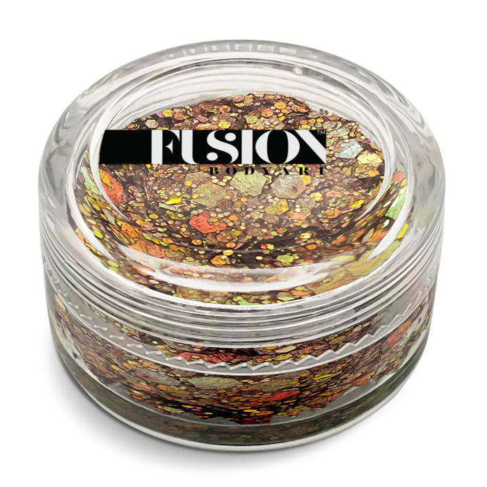 Fusion Body Art | Glitter Creams - Autumn Leaves 10ml (Color Shifting)