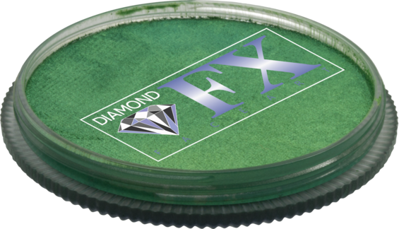 Diamond FX Face Paint - Metallic Beetle Green 30gr