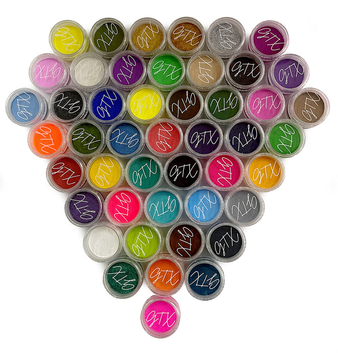 GTX SAMPLE PACK 48 Face Paint Colors In Mini Jars