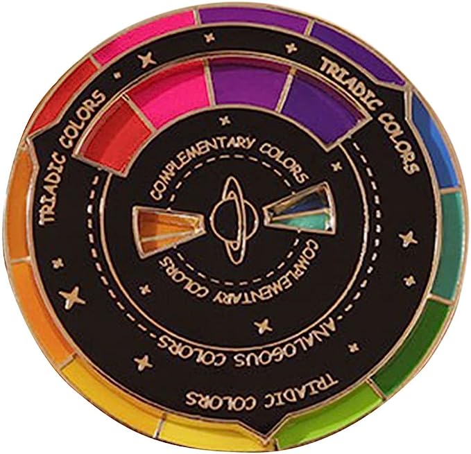 Color Wheel Pin — www.artfactoryus.com