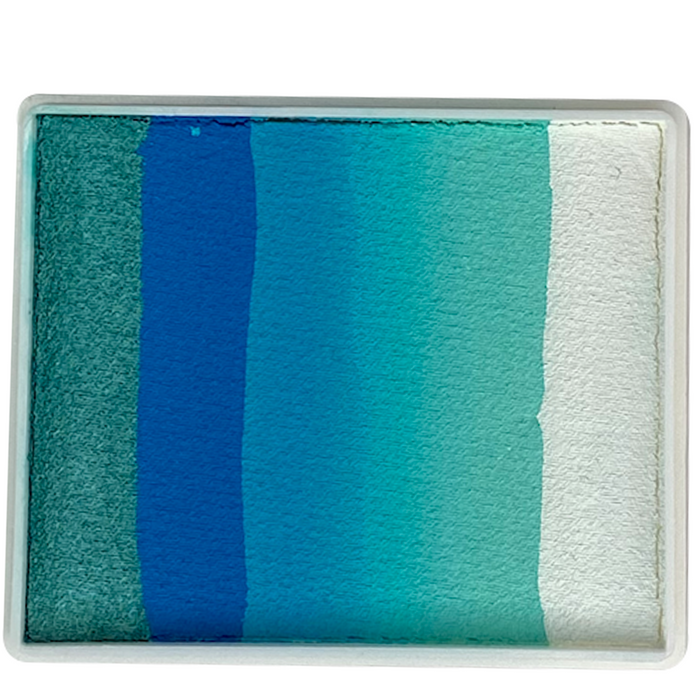 cool breeze face paint rainbow by DFX 