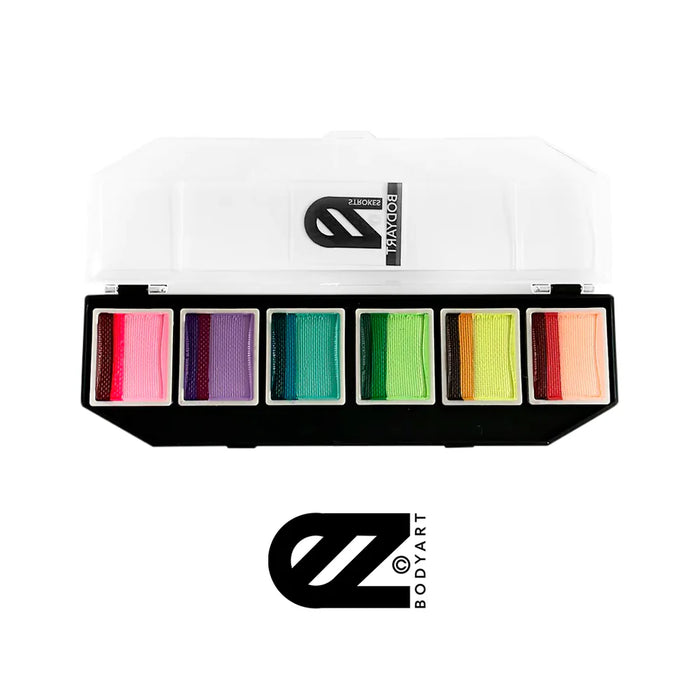 EZ Strokes By Susy Amaro’s UV GLOW Cotton Candy Palette