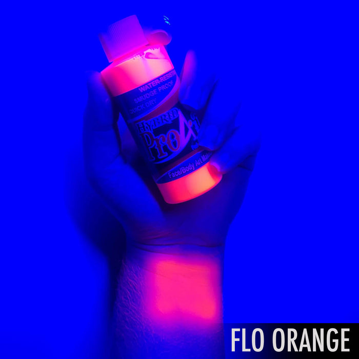 UV fluorescent Orange Hybrid Airbrush Makeup 2oz