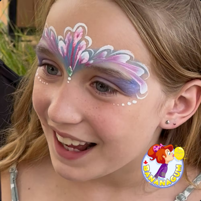 Bananagum Face Painting Brush- Flora Flat #2