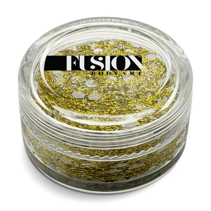 Fusion Body Art | Glitter Creams - Golden Rays 10ml