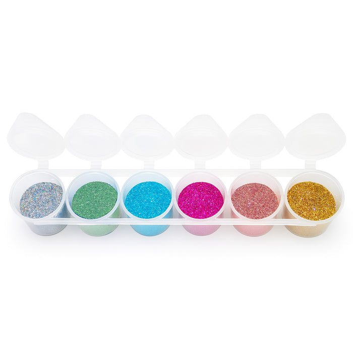Special Effect Laser Glitter – 90ml Holographic Pop Up Cups by Art Factory