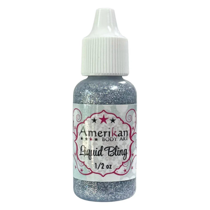 Amerikan Body Art Liquid Bling - Holo Silver